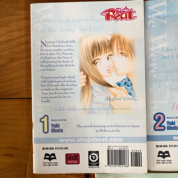 We Were There Manga Volume 1, 2, & 3 Yuki Obata Shojo Beat Drama Romance Life - Picture 6 of 14